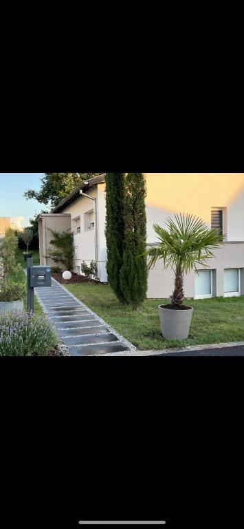 Maison chaleureuse et moderne