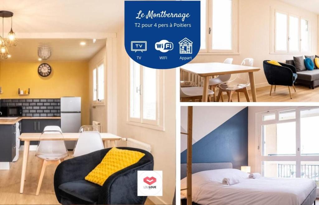 Le Montbernage - Beautiful modern apartment, Poitiers