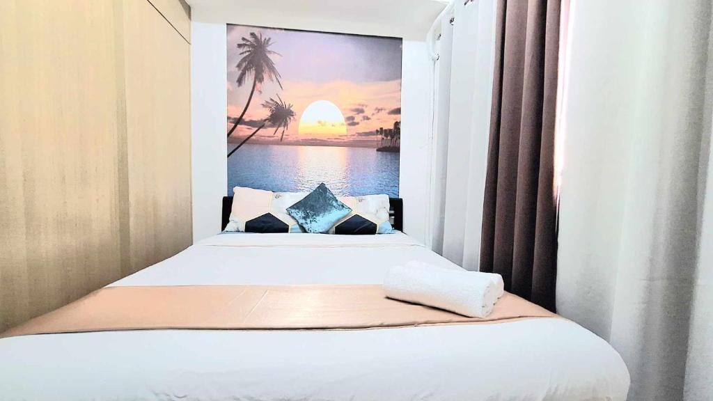 Stylish 1BR with Wifi and Queen size bed in Grace Res, Manila