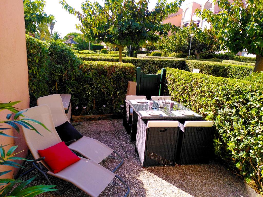 L'Oasis - T2 avec jardin - Piscine - Clim - Parking & Plage à 200m - 3