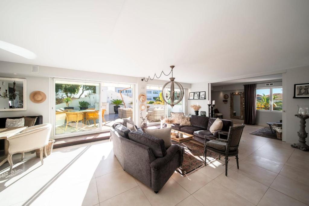 Cannes Luxury Rental - Pretty 3 bedroom apartment to rent with 50m terrace - 3