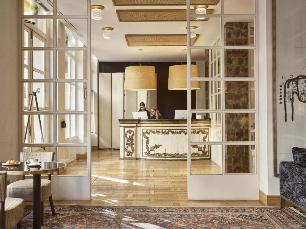 Lobby, Pulitzer Hotel in Barcelona