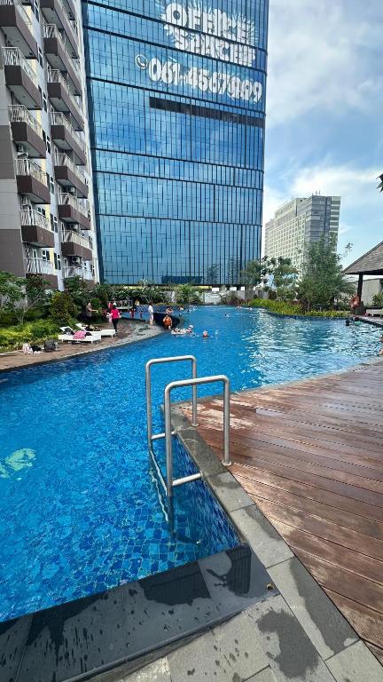 Apartemen Podomoro View Kota 2BR lantai 17 Full perabot