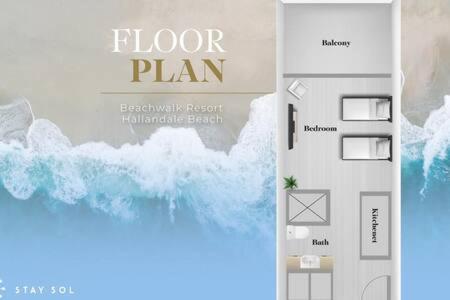 Upper studio Balcony Pool Gym - Near Beach, Hallandale Beach