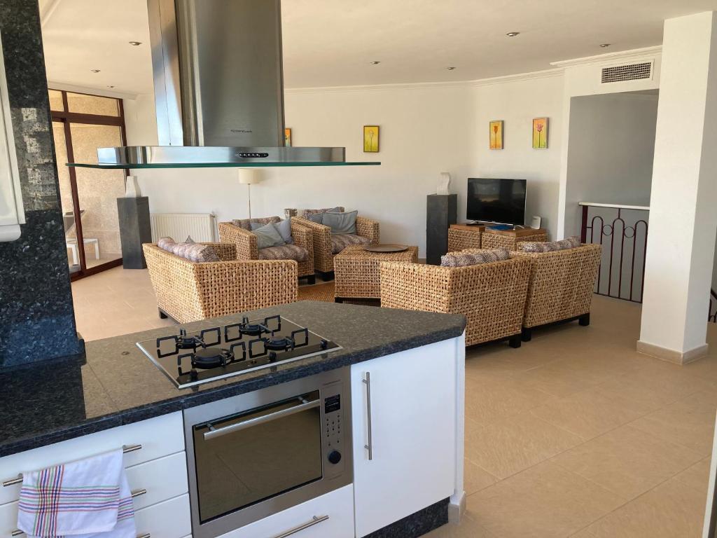 Atico Duplex Penthouse Rosa Marina Club Nautico Calpe Penon Sea view - 5