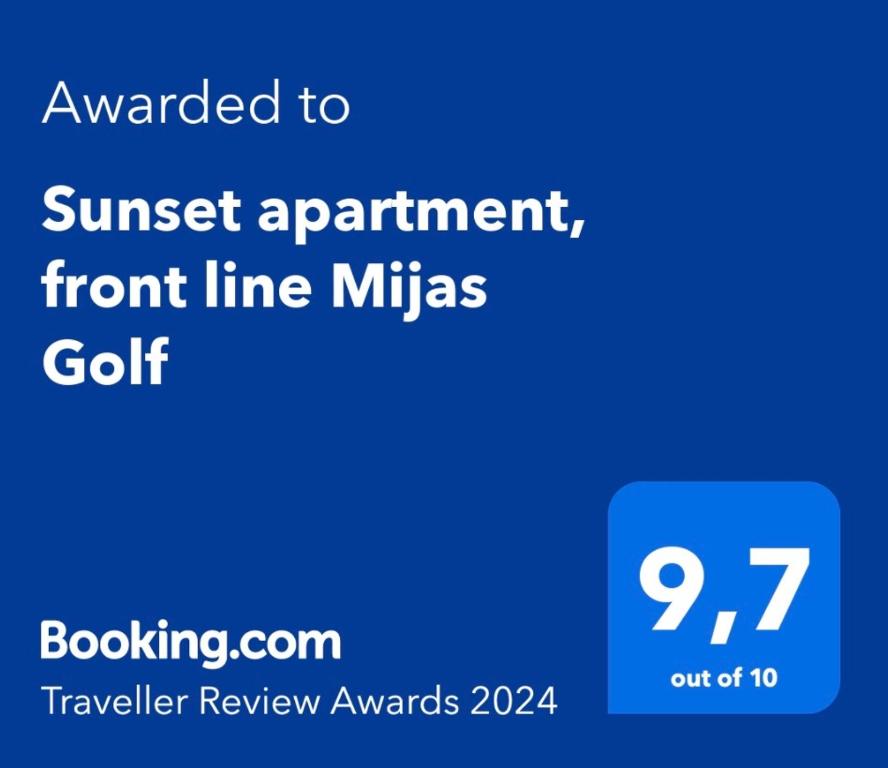 Sunset apartment, front line Mijas Golf - 4