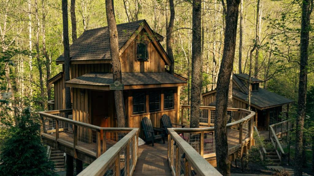 The Hemlock in Treehouse Grove at Norton Creek, Gatlinburg