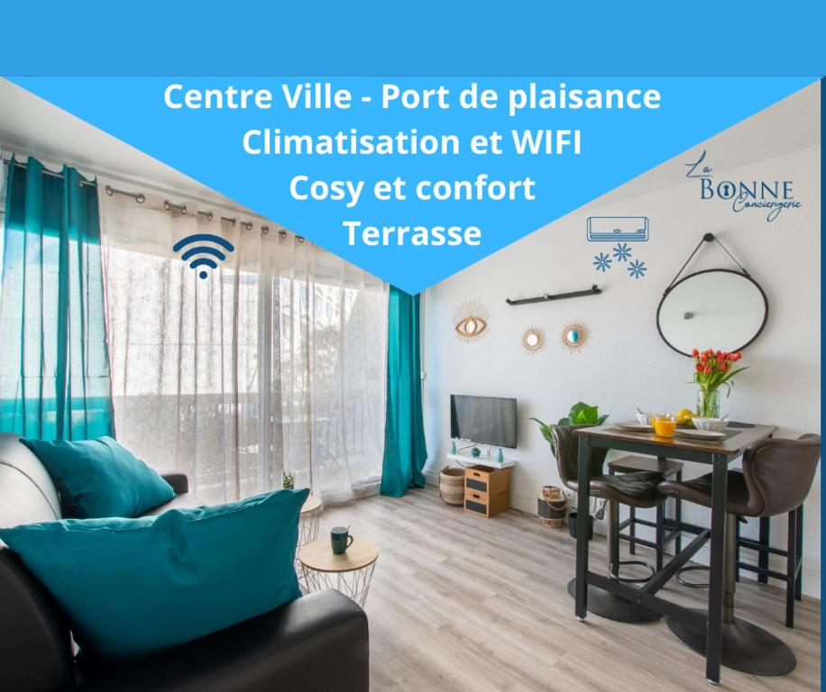 L'Éden des Vacances * clim * Terrasse * wifi *Port - 1