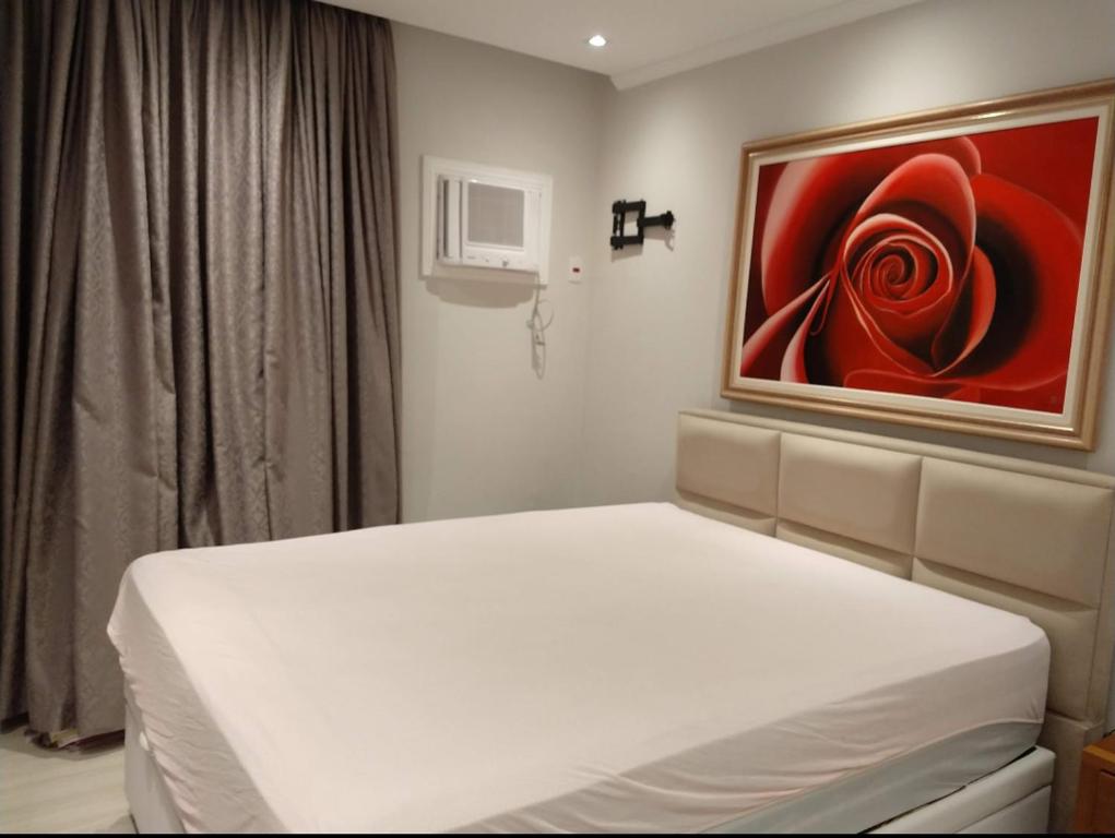 Apt Guaruja lado praia 2 Dorm FAN 2 WI-FI Netflix mobiliado Ar 1vaga ate 6 pessoas 전경
