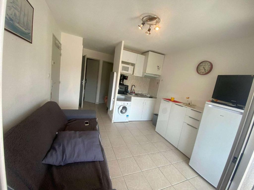 Appartement 2P cabine avec piscine, terrasse et parking privé à Marseillan - FR-1-326-800 - 2