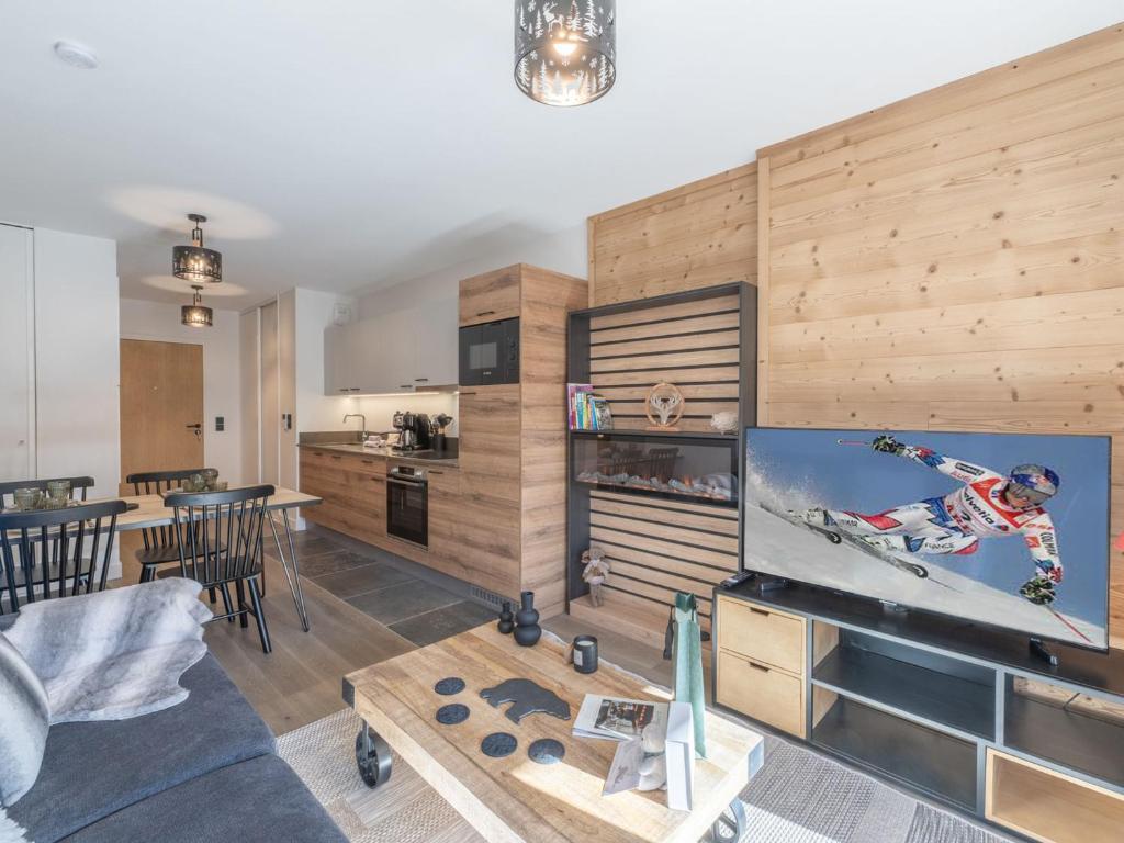 Appartement moderne avec parking dans Les Fermes de l'Alpe - FR-1-645-65 - 1