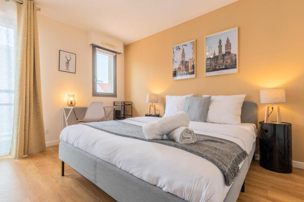 Lille Hypercentre equipped studio for 2 people! - 2