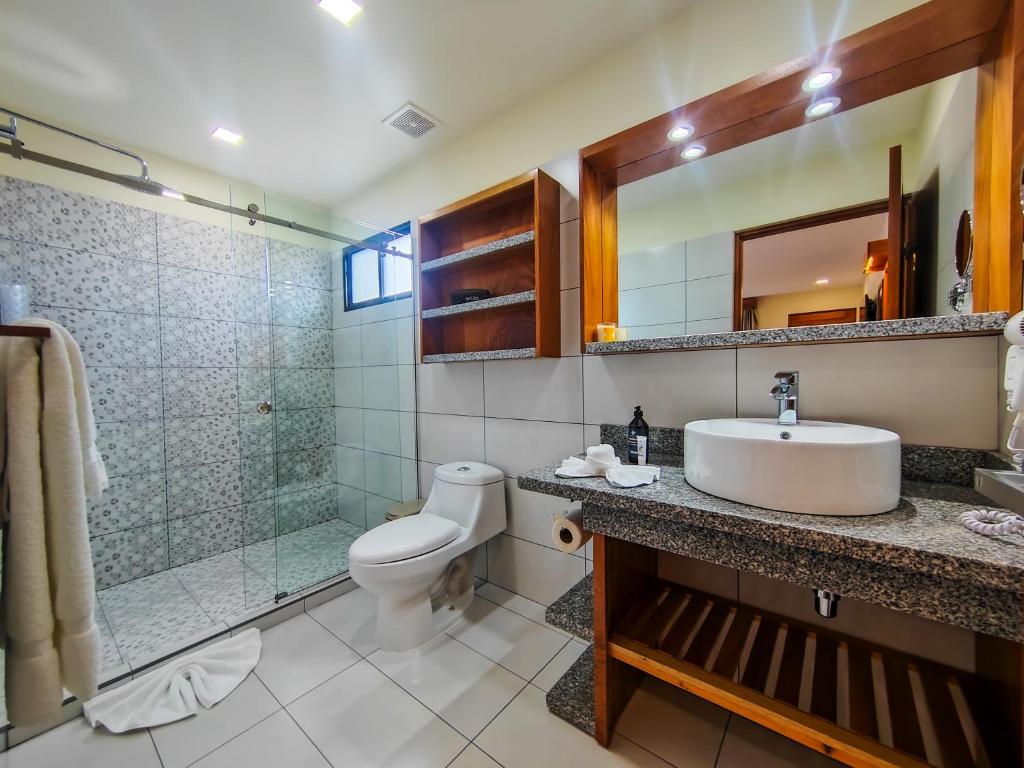 Well-appointed bathrooms