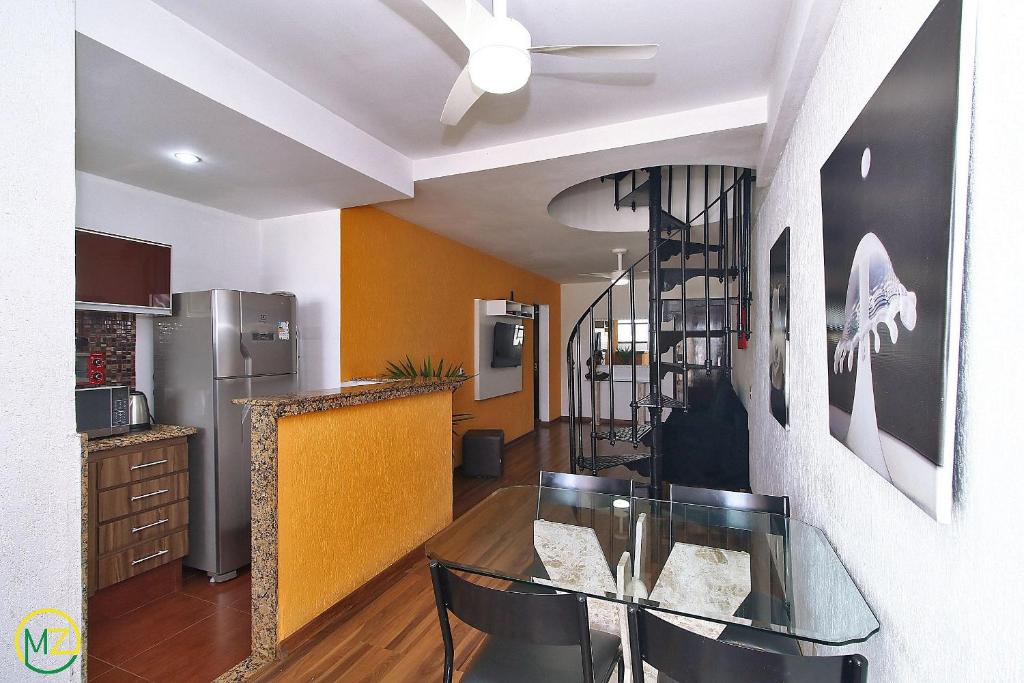 Cobertura duplex 2 quartos com terraco e piscina 전경