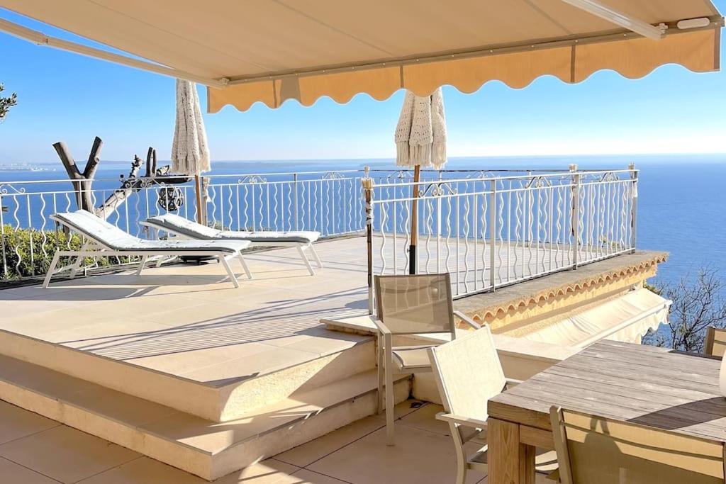 maison vue mer panoramique et jacuzzi, Théoule-sur-Mer