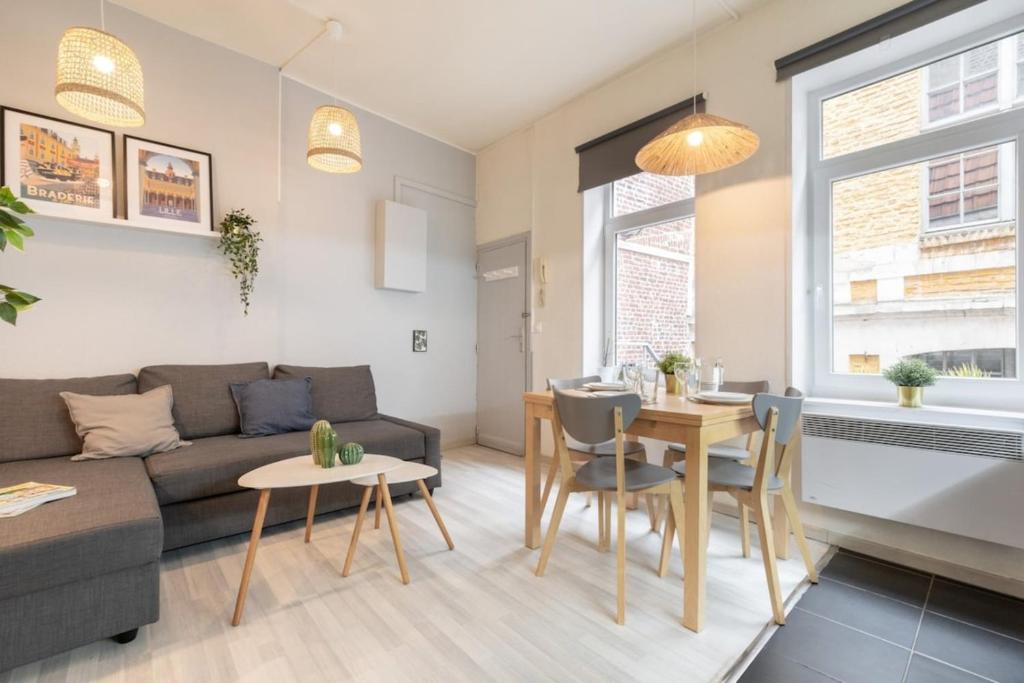 Vieux Lille bright duplex ! 3pers - 5