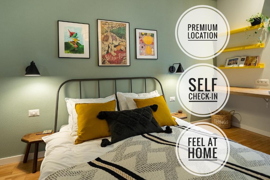 Bohemian Apartment in Old Town - Self Check-in, Bukurešť