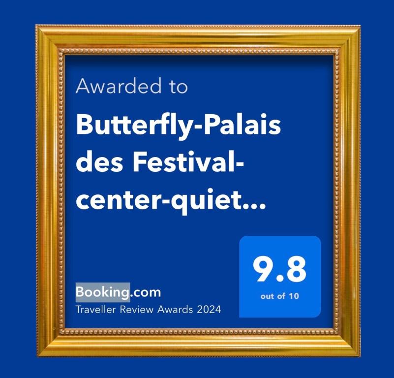 Butterfly-Palais des Festival-center-quiet-AC-Wi Fi parking - 2
