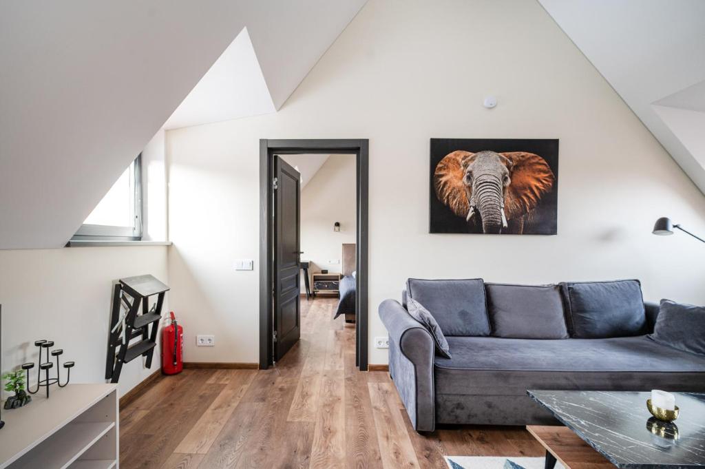 Cozy Central Attic SELF Check In, Vilnius