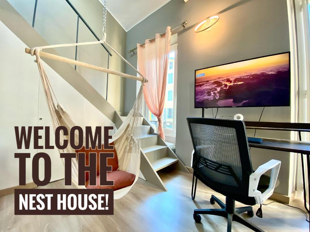 Lovely & sunny loft heart of Nice with A/C! - 1