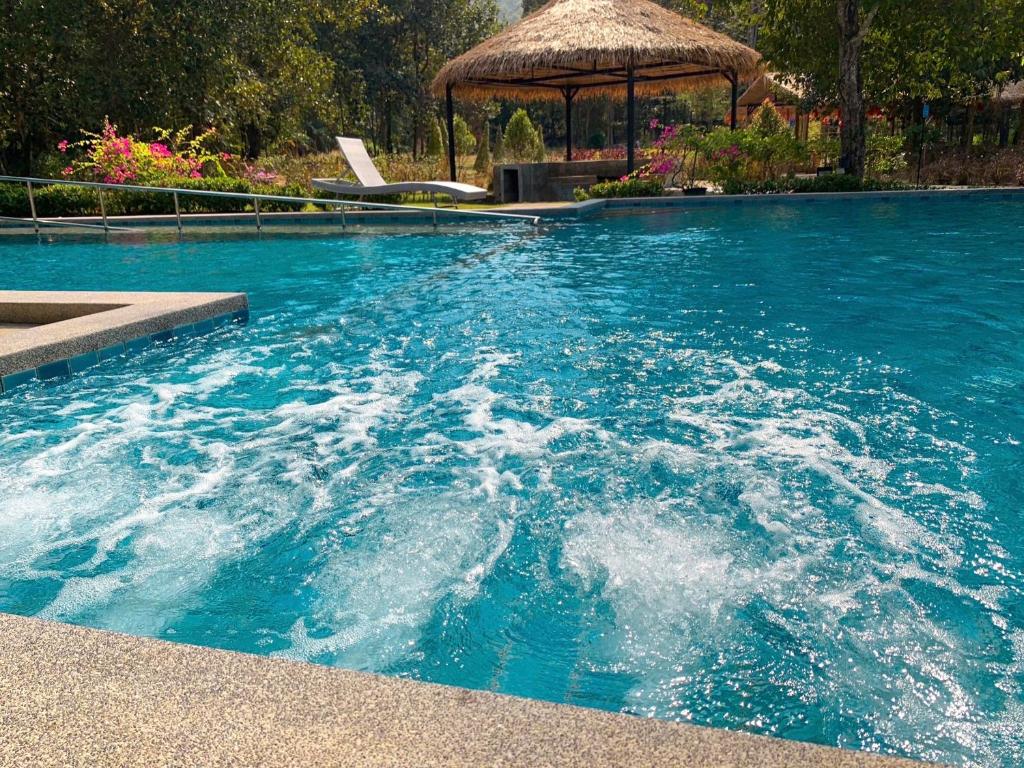 Swimming pool, Baan Pingkan Wellness Resort in Chiang Mai