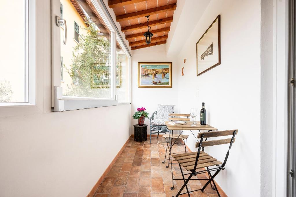 Flat Moon over Florence, Terrace, Free Parking, Florencie