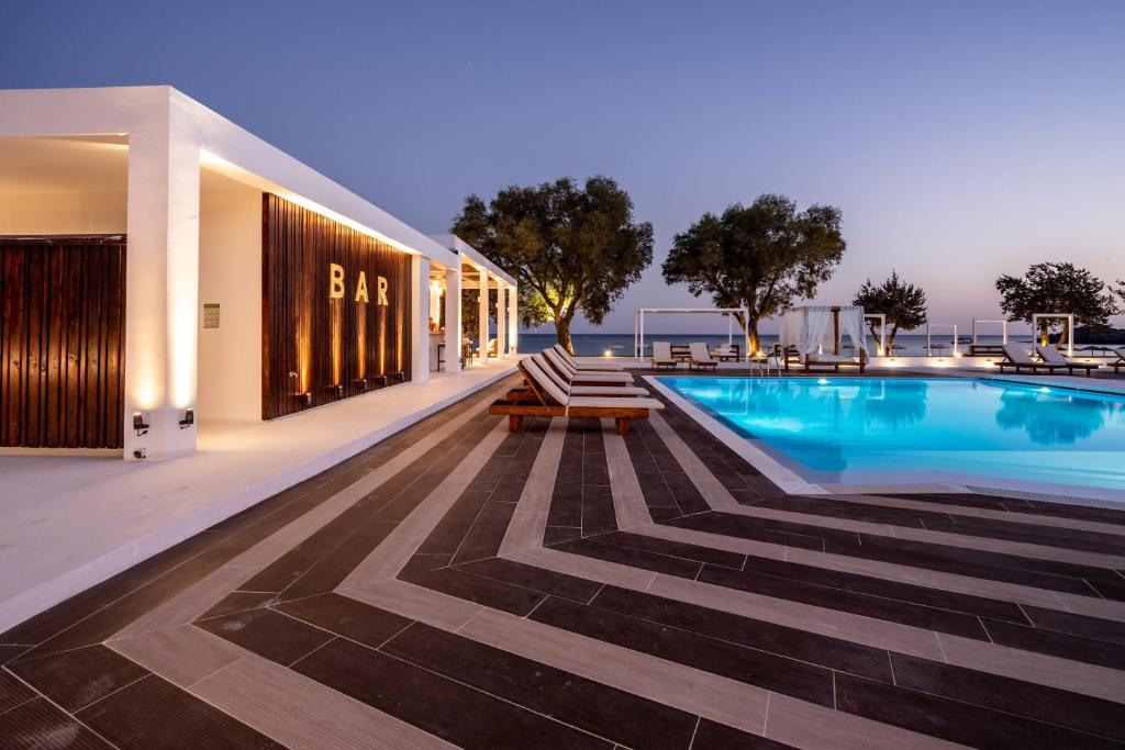 Kamari Beach Hotel ラウンジ