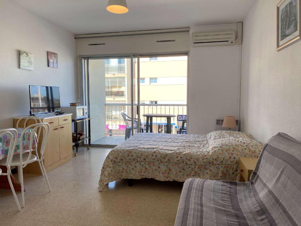 Studio cosy avec balcon, climatisation, proche thermes - Balaruc-les-Bains - FR-1-553-99 - 2