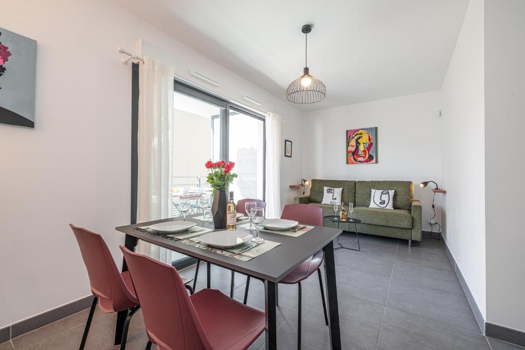 Queen Riviera : climatisation, parking, terrasse - 3