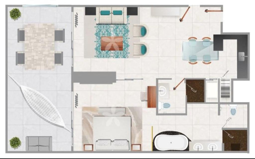 Residential Retreat 1 Bedroom Suite Garza Blanca Resort & Spa - 2
