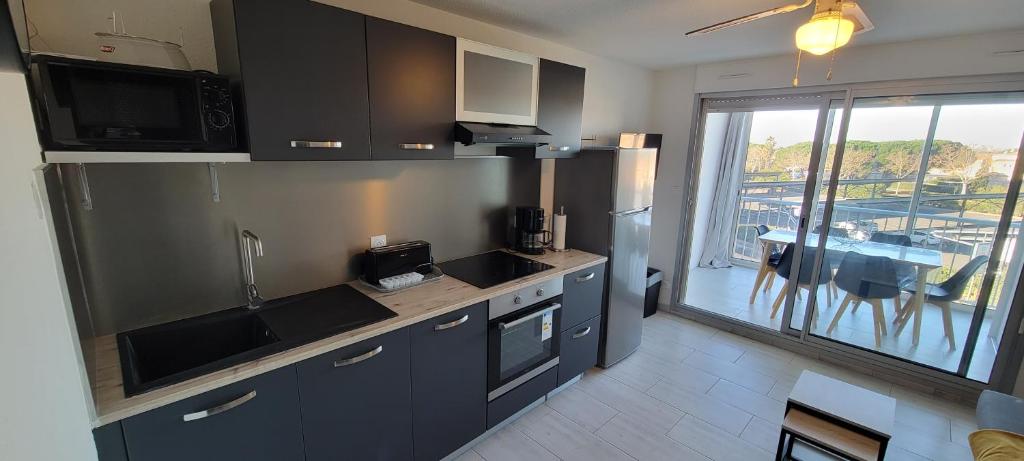 Les Terrasses du Grand Bleu,6 pers, parking, piscine - 2