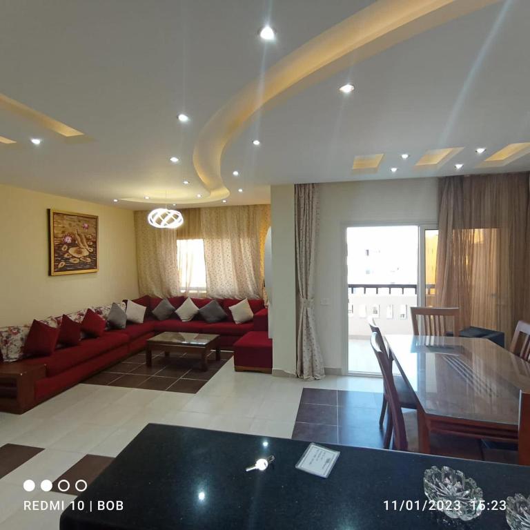 Private 3 bdrm apartment at ElKarma Aqua Beach Reaort, Hurghada