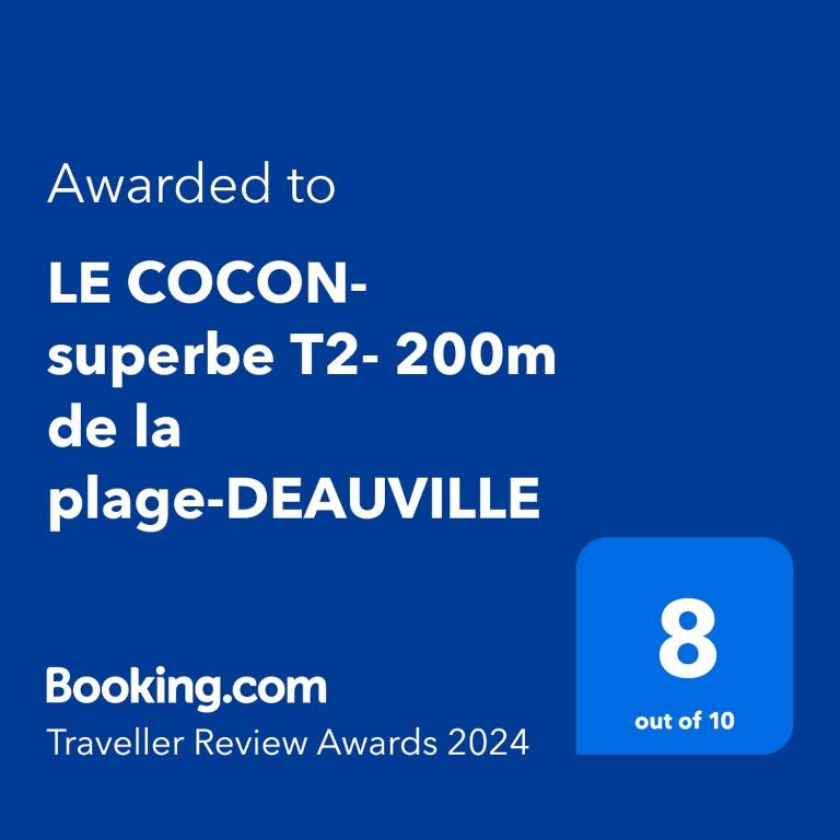 LE COCON- superbe T2- 200m de la plage-DEAUVILLE - 2