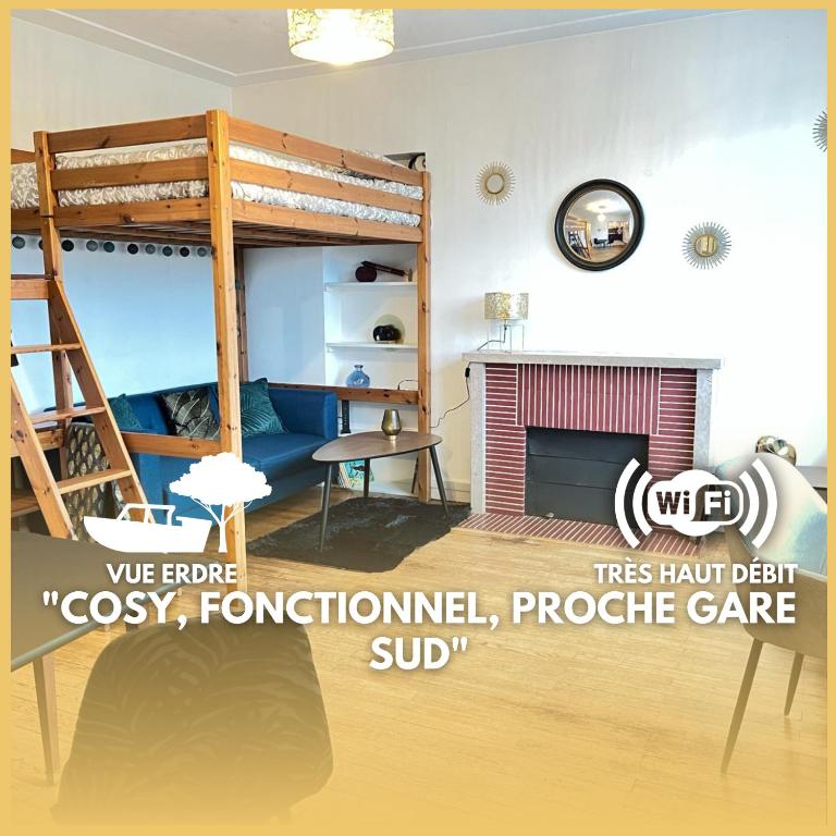 Félix Vue Erdre & Cité des Congrès / Gare Sud, Nantes