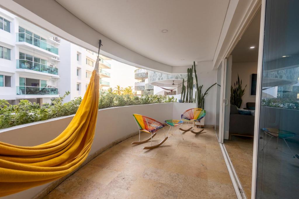 Luxury 3BR Apto. Salida a Playa Piscina Jacuzzi - 4