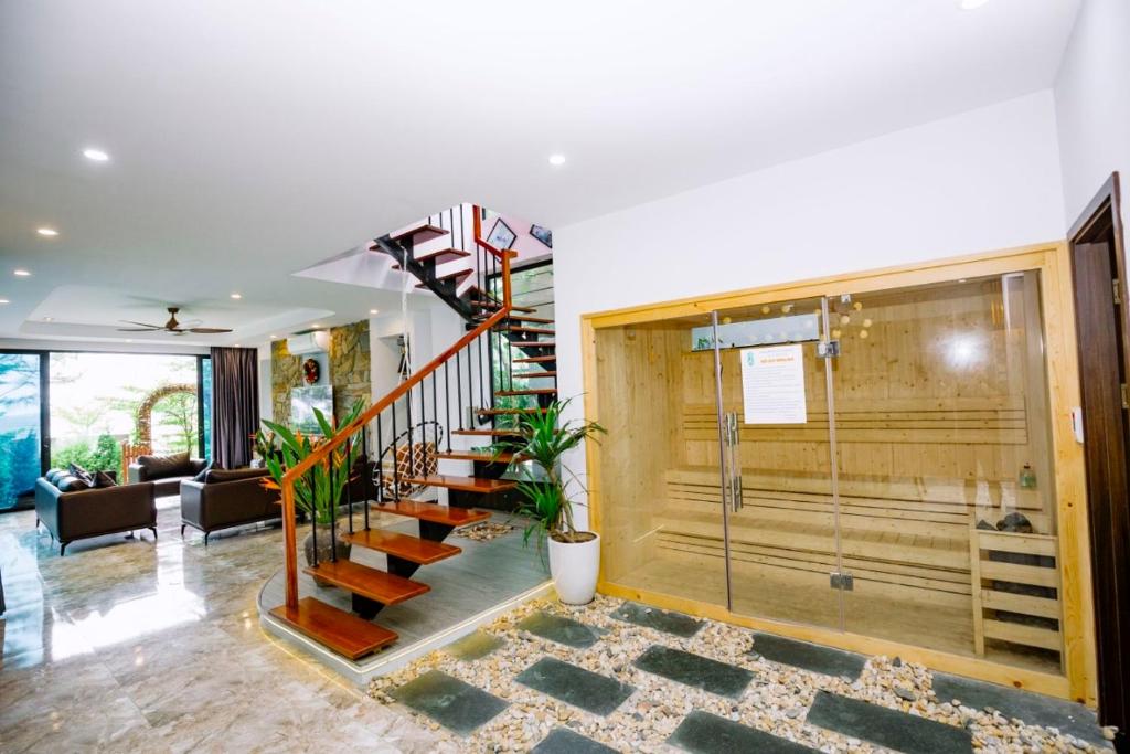 ARECA VILLA F316 Venus- Be boi nuoc am – Warm water swimming pool, Xong hoi – Sauna, Bi-A, Sup, Kara