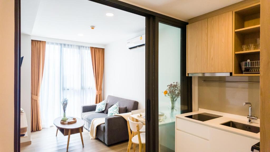 Апартаменты в Лагуне SkyPark c видом на гольф поле, Bang Tao Beach