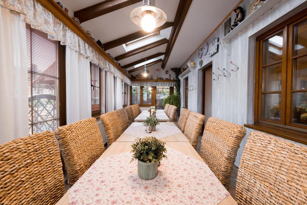 Restaurant, Hotel Maxant in Frymburk