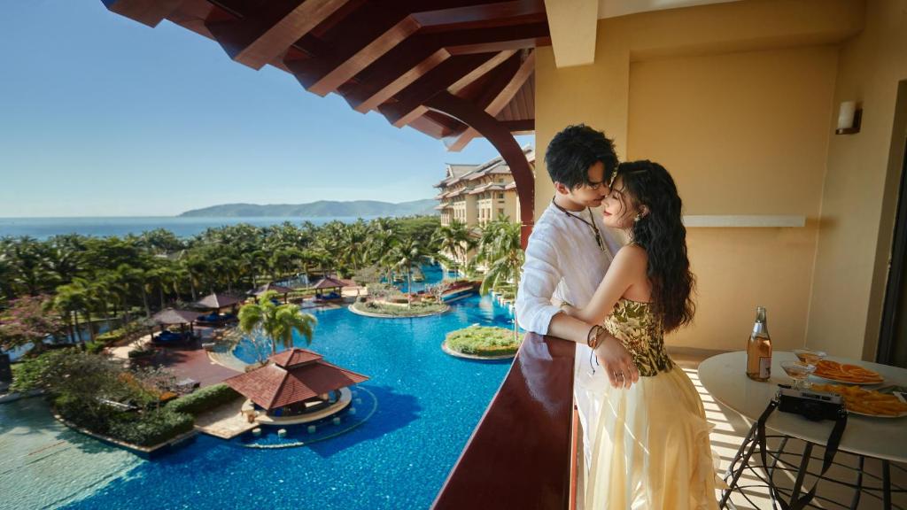 ザ リッツ カールトン サンヤ ヤーロン ベイ (The Ritz-Carlton Sanya, Yalong Bay) バルコニー/テラス