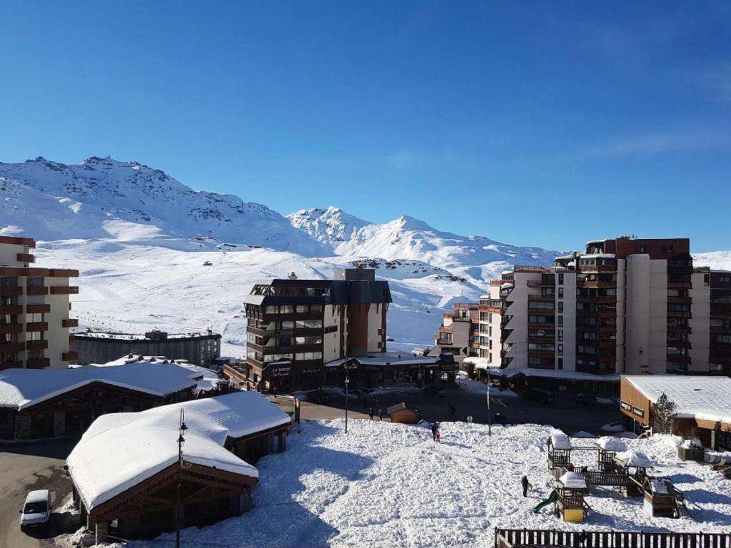 Résidence Glaciers - VAL THORENS location: studio pour 4 personnes avec balcon sud ouest dans un quartier jeune et animé MAE-9085, Val Thorens