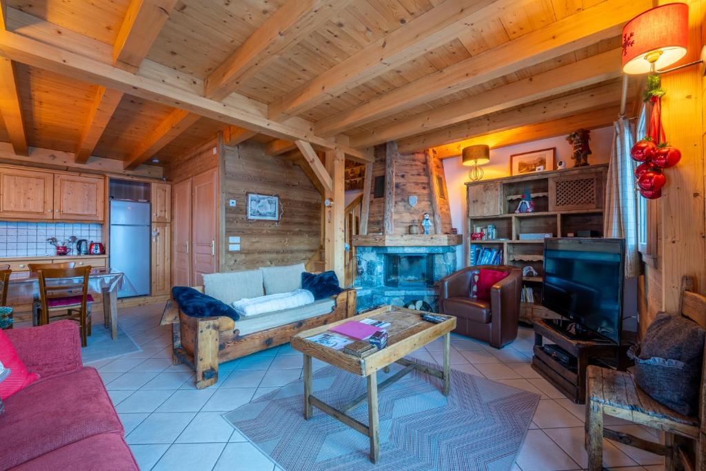 Cosymontagne - Le Chalet - 3Ch - 8 pers- Terrasse Sud, magnifique vue - 3