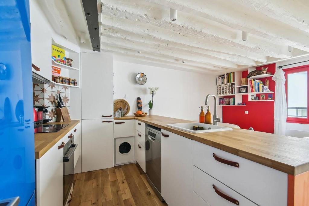 Charming marais flat - 4