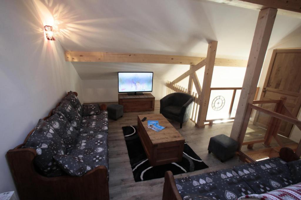 Les Chalets Du Grand Galibier - 7 pièces duplex 12/15 personnes exposé Sud MAE-9824 - 1