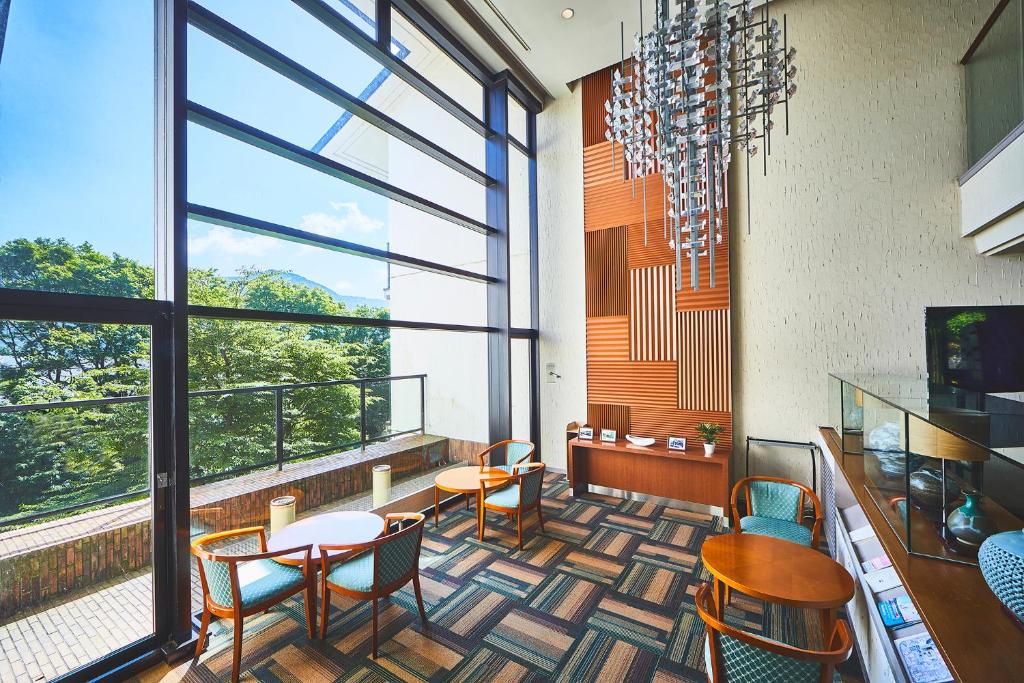 Shared lounge/TV area, Shiki Resort Gora Saika in Hakone