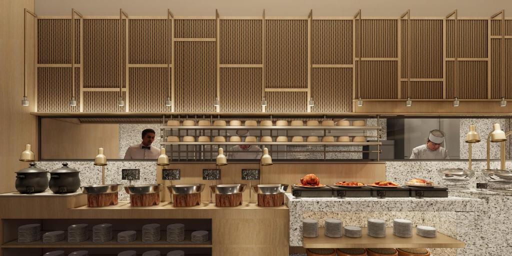 ヒルトン ガーデン イン ダンドン (Hilton Garden Inn Dandong) レストラン