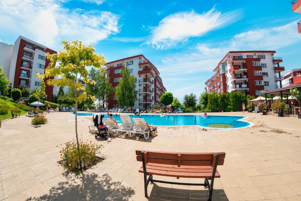 Panorama Fort Beach — Święty Włas, Region Burgas