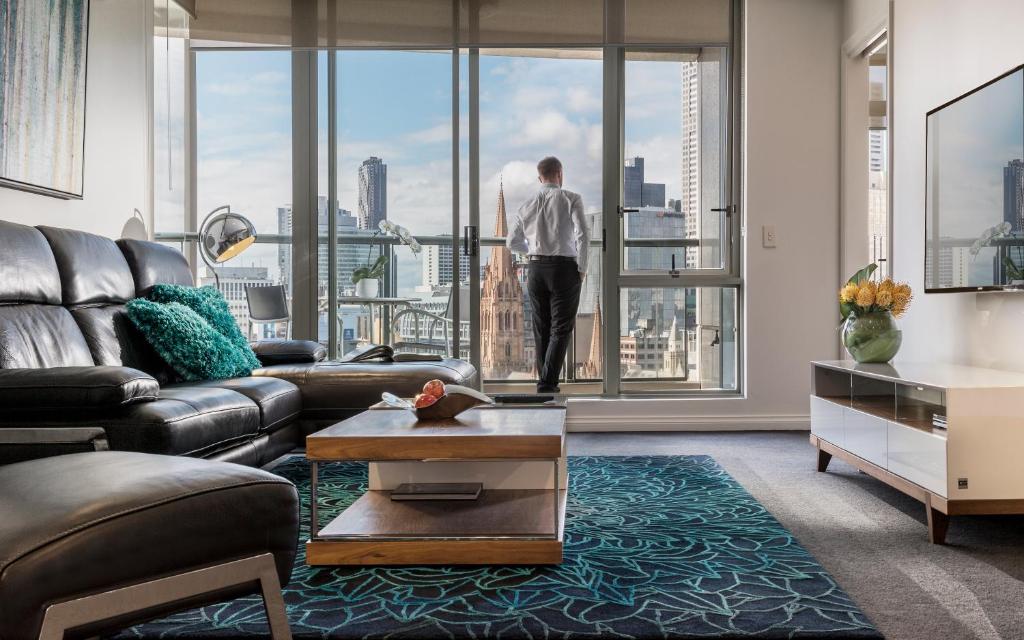 キー ウェスト スイーツ メルボルン (Quay West Suites Melbourne) バルコニー/テラス