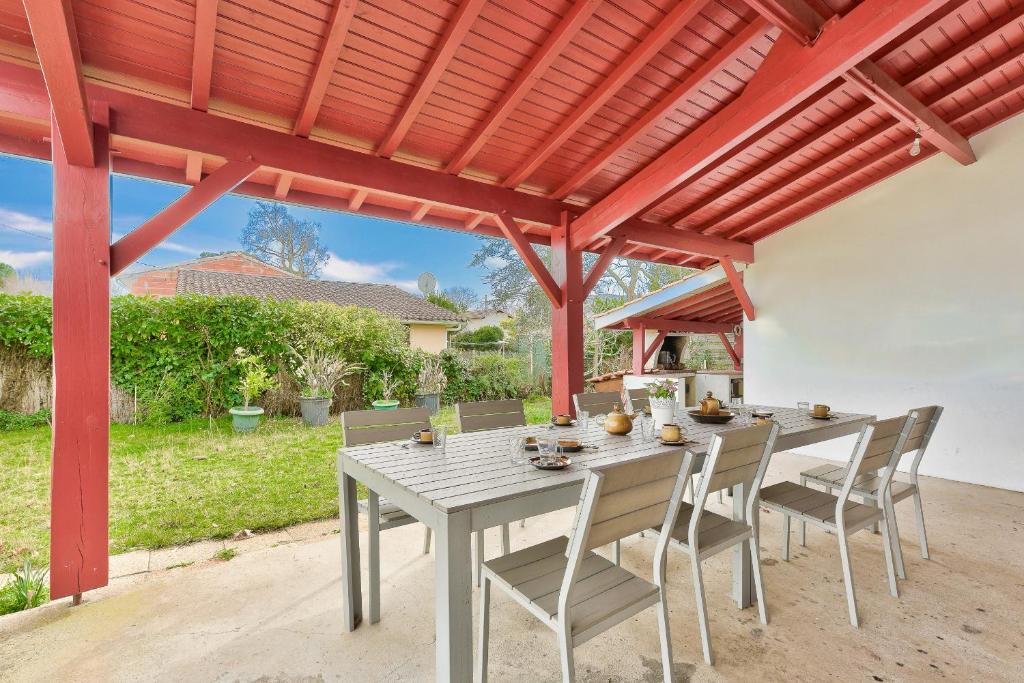 Maison pour 10 - jardin - 600 m de la plage - 1