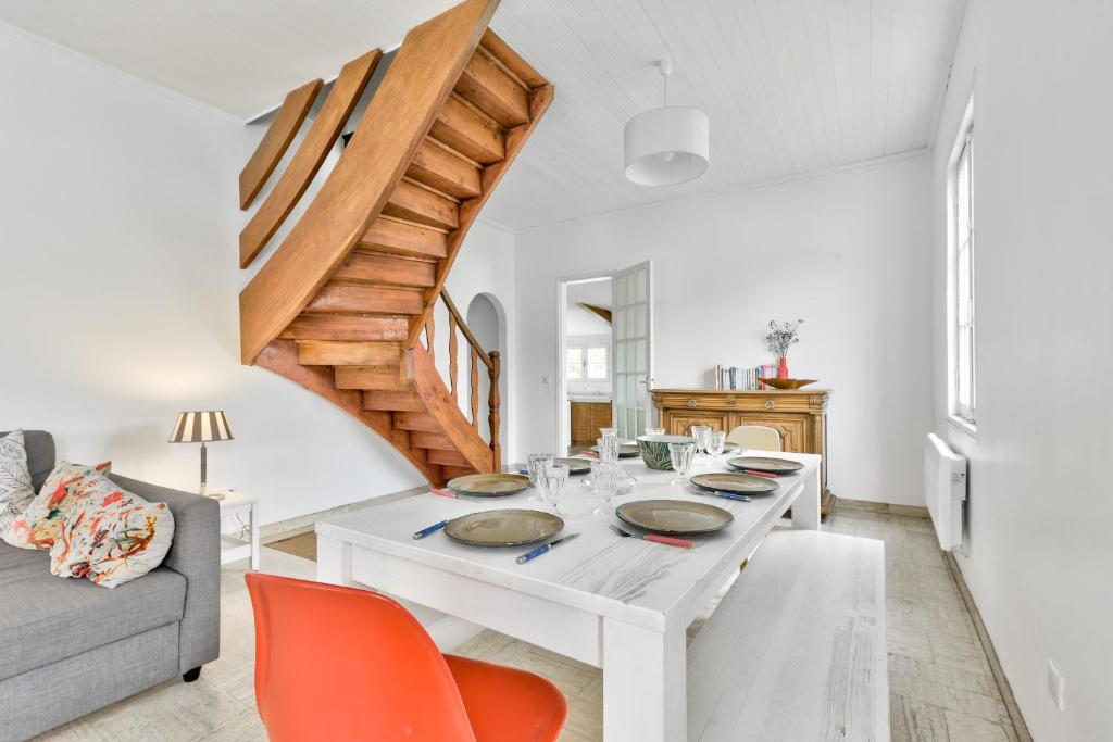 Maison pour 10 - jardin - 600 m de la plage - 5