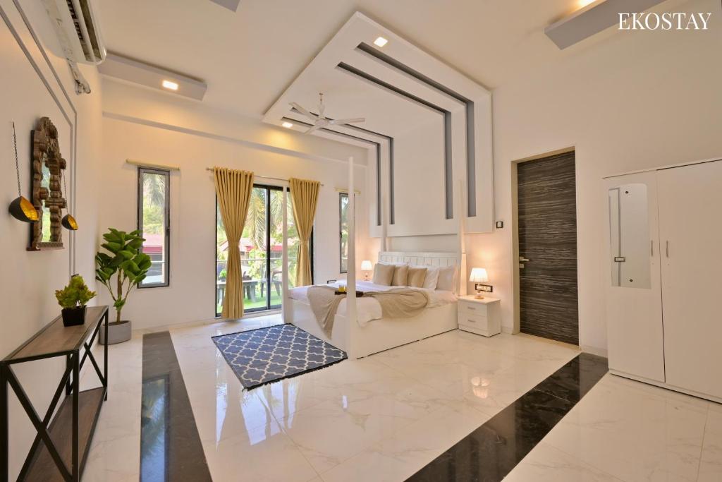 Kitchen, EKO STAY (Gold) - BLUE PEBBLE VILLA in Lonavala